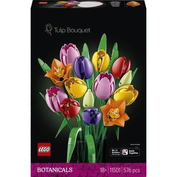 Конструктор LEGO Botanicals Букет тюльпанів (11501) 11501 фото